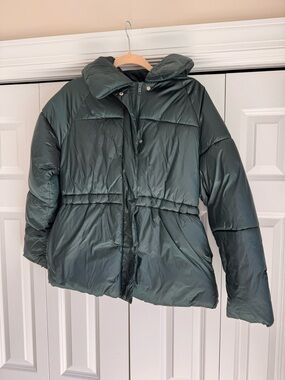 A New Day Target, Women's Forest Green Puffer Jacket